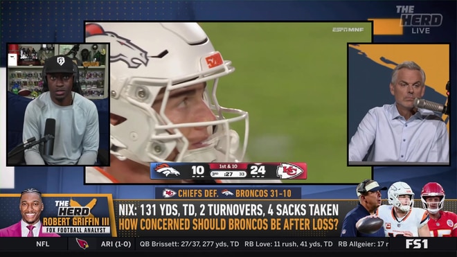 Robert Griffin III breaks down the Denver Broncos' offensive struggles with Bo Nix