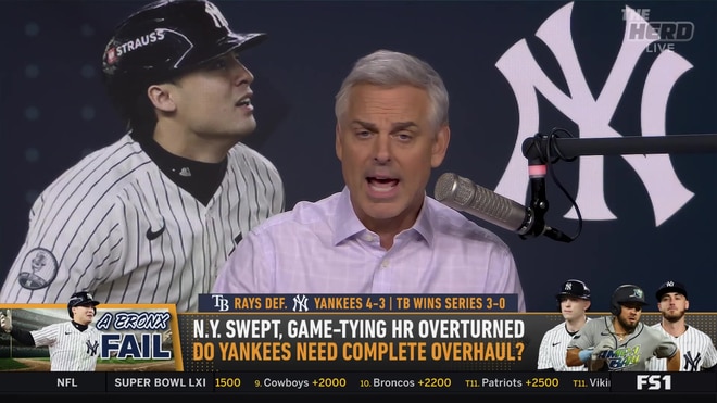 Colin Cowherd slams Yankees' outdated philosophy after playoff failure