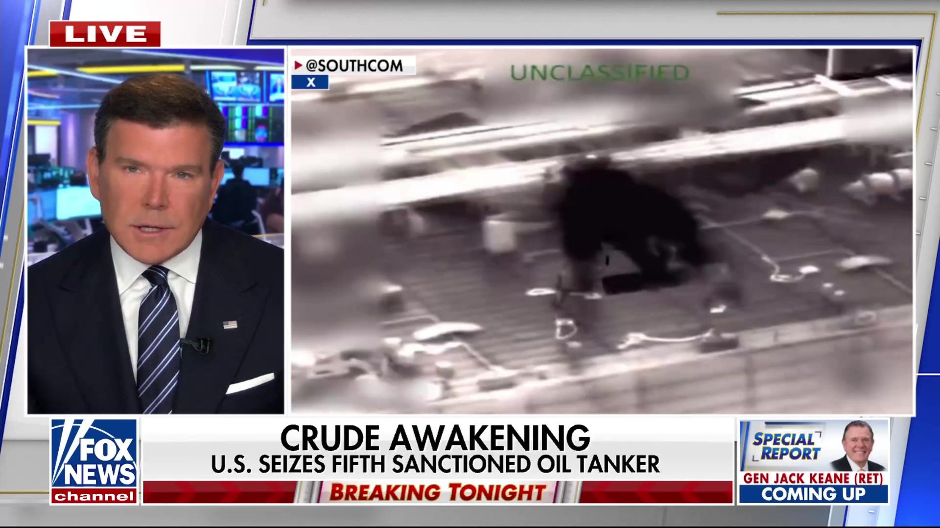 US targets sanctioned vessels near Venezuela as government releases political prisoners