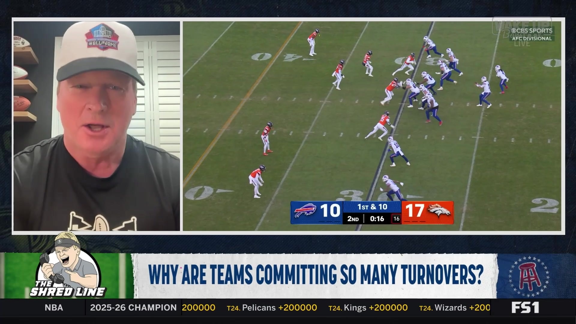 Jon Gruden's Shred Line: Playoff turnovers and special teams blunders