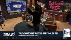 Brandon attempts the worm dance after seeing Freddie Freeman's moves