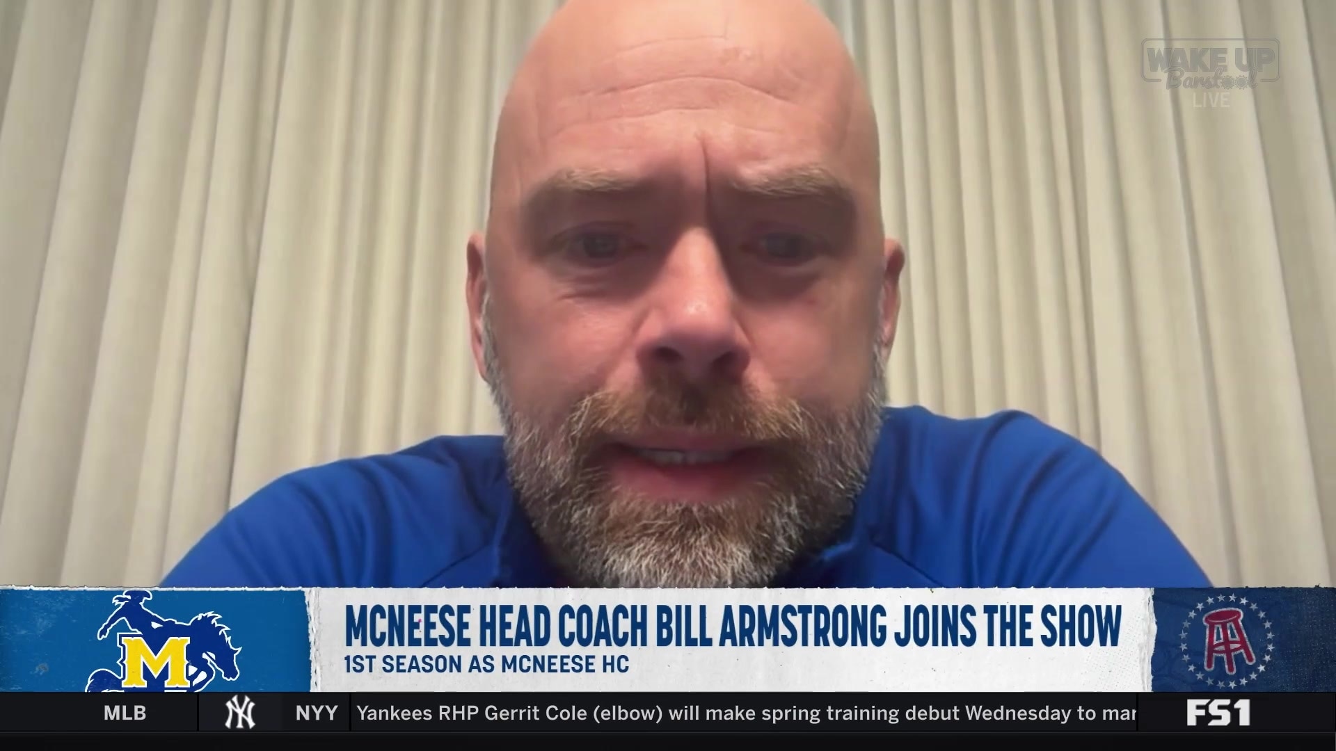 McNeese coach Bill Armstrong on taking over a winning program