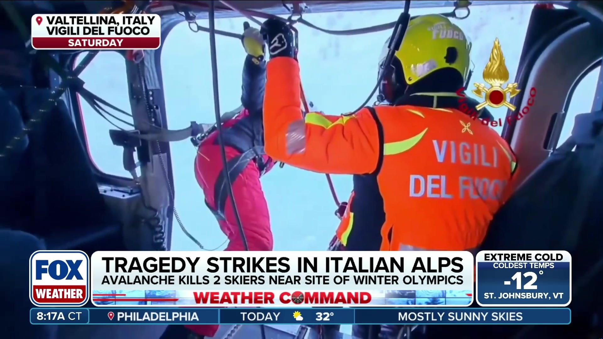 Tragedy strikes Italian Alps: Avalanche kills two skiers