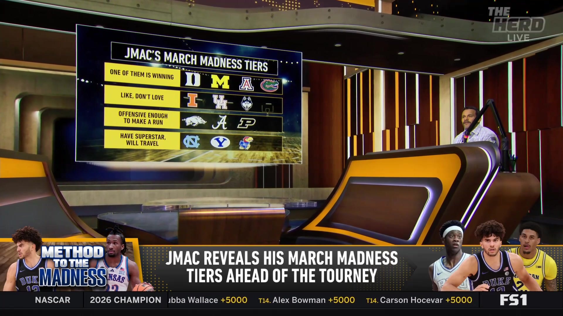 March Madness tiers: Jason McIntyre's top contenders for the national championship