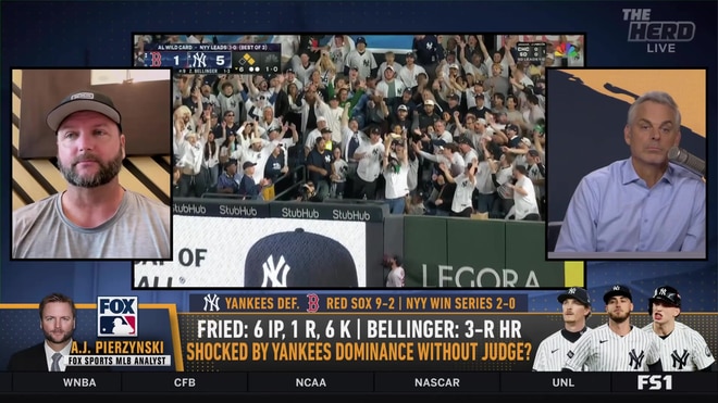 Colin Cowherd and AJ Pierzynski analyze the Yankees' postseason pitching depth