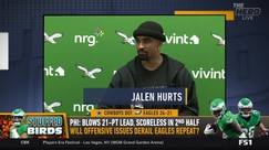 Jalen Hurts' post-game statement and Colin Cowherd's reaction