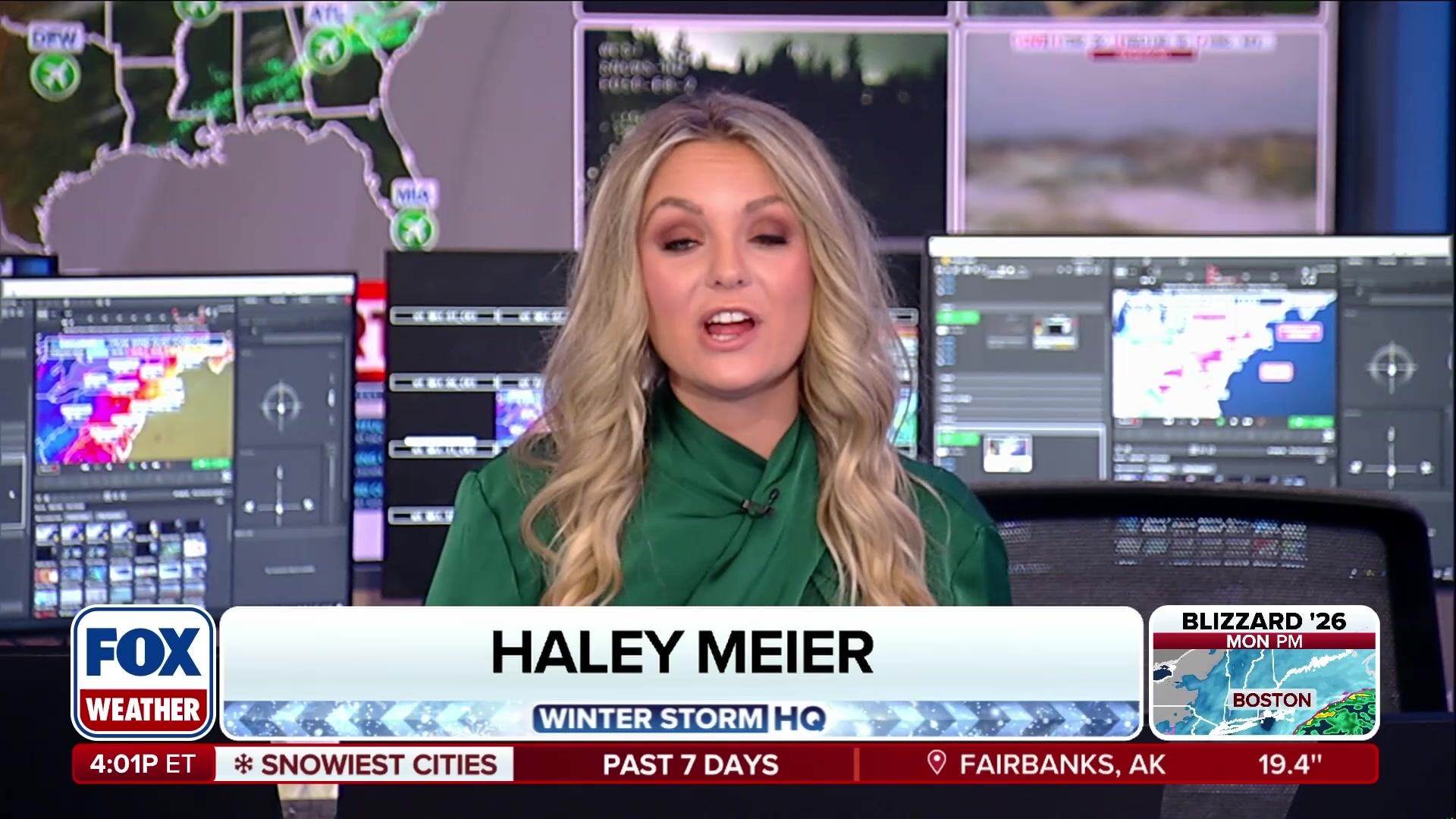 Meteorologist Haley Meier introduces historic winter storm coverage