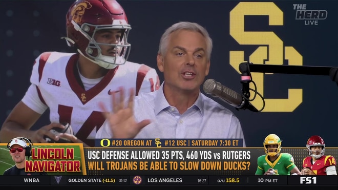 Colin Cowherd defends Lincoln Riley's tenure at USC ahead of Oregon matchup
