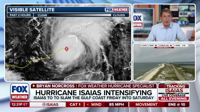 Bryan Norcross analyzes Hurricane Isaias as it intensifies
