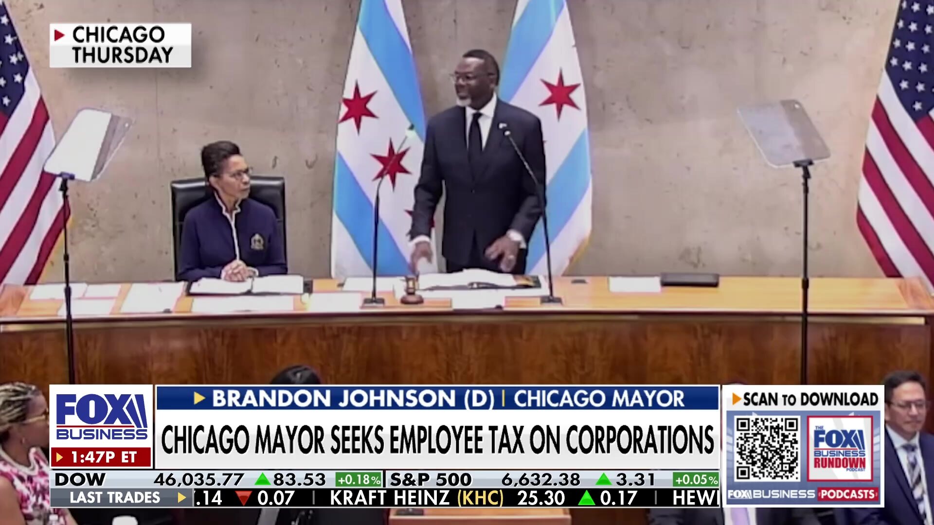 Chicago Mayor Brandon Johnson proposes new employee tax amidst $1B deficit