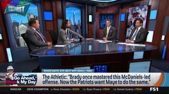Nick Wright disputes Josh McDaniels' 'pixie dust' over Tom Brady's mind