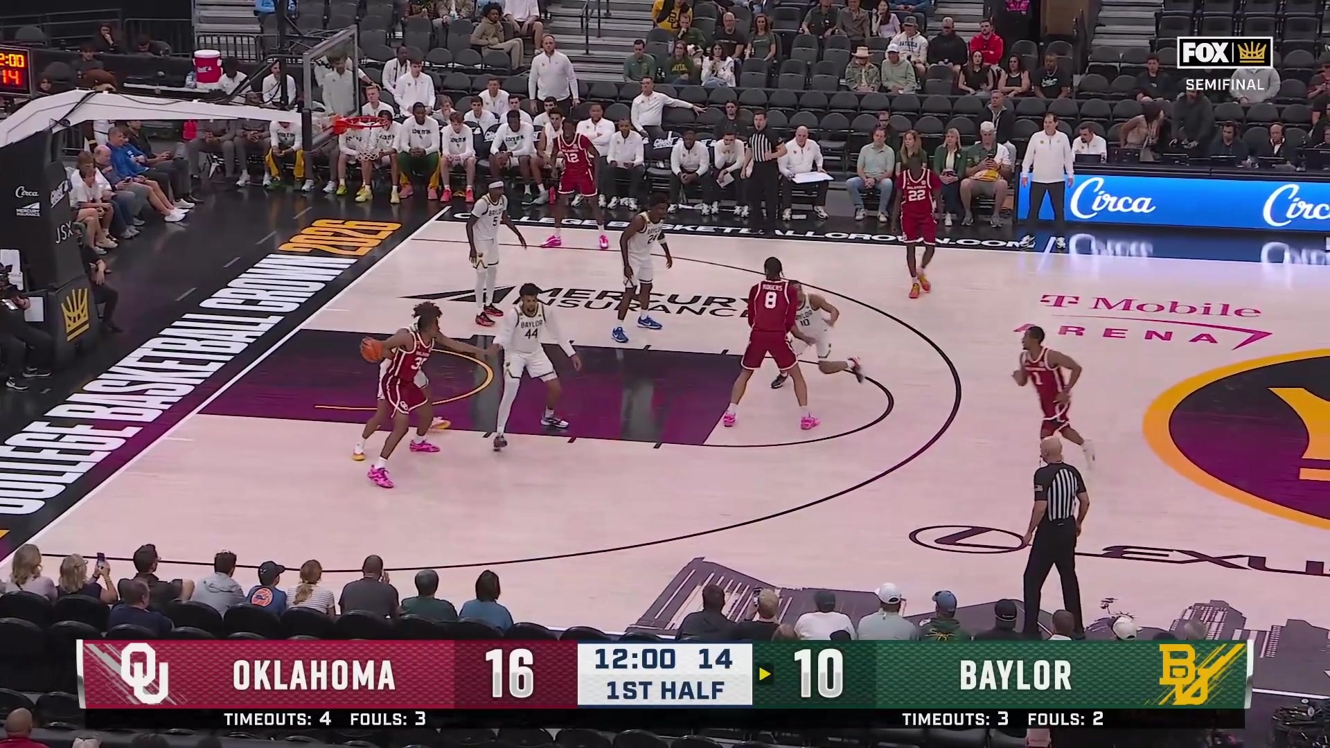 Caden Powell throws down a powerful dunk