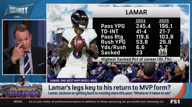 Why running is the key to Lamar Jackson's MVP form