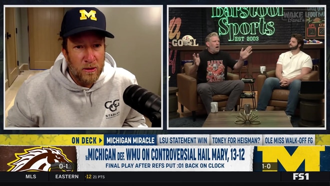 Brandon Walker and Dave Portnoy roast Western Michigan's defensive collapse