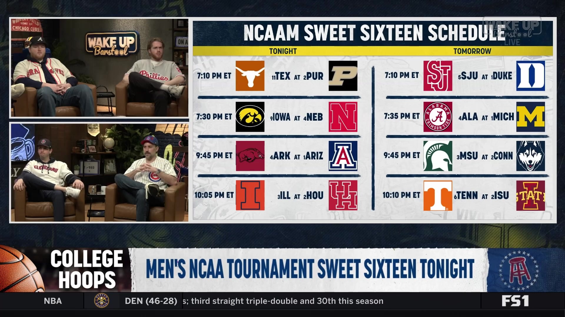 Illinois vs Houston is the Sweet Sixteen game to watch for national championship potential