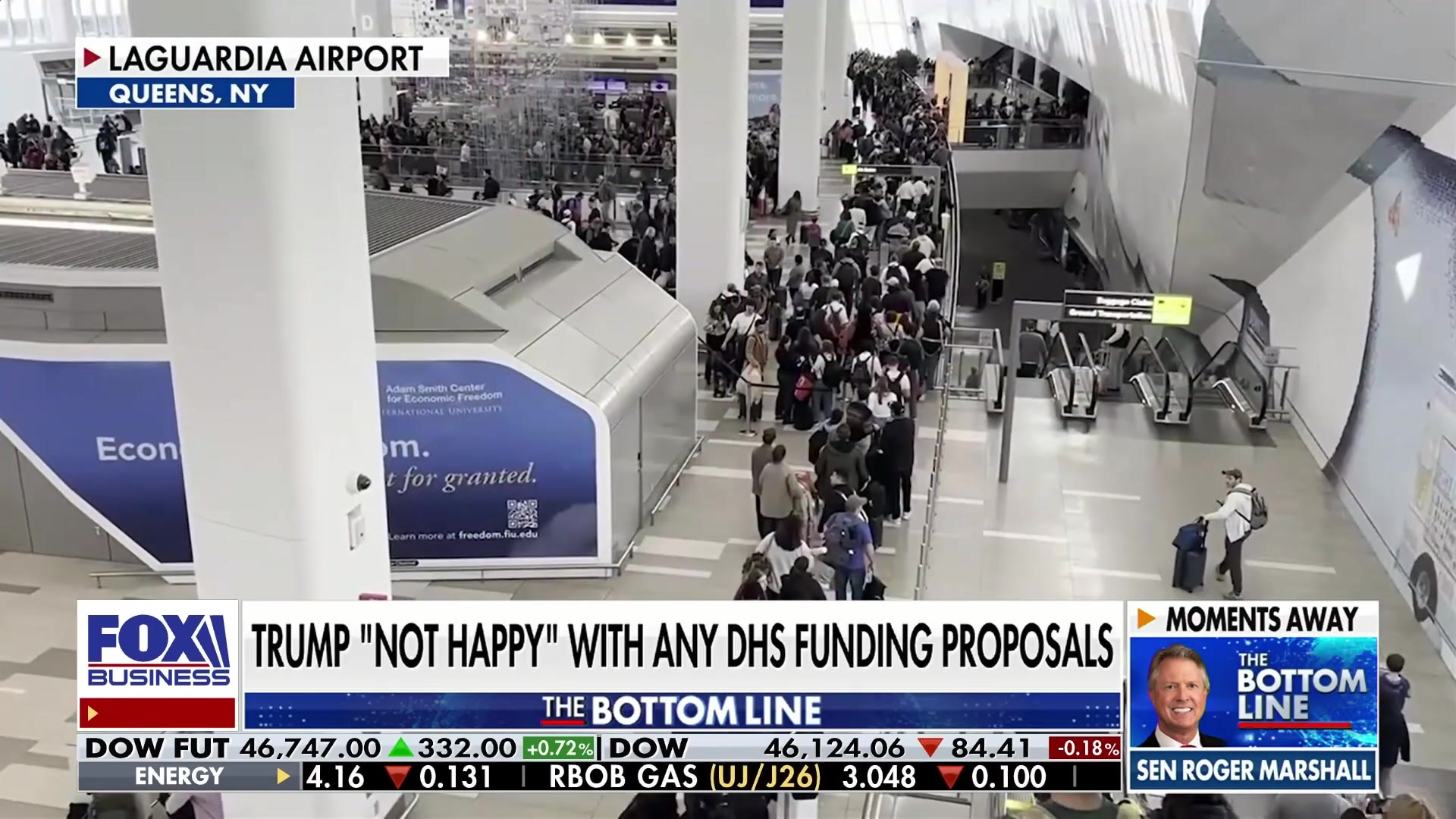 Trump unhappy with DHS funding proposals as TSA employee callout rates soar