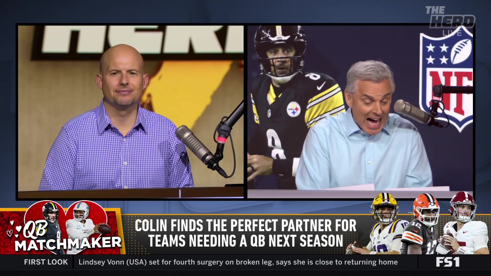 Colin pairs Malik Willis with the Steelers for a youth movement