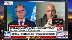 Fetterman: Democrats need to "own the shutdown"