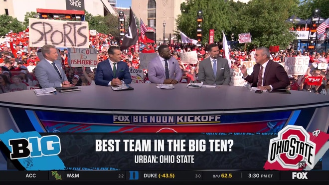Urban Meyer selects Ohio State as the team to beat in the Big Ten