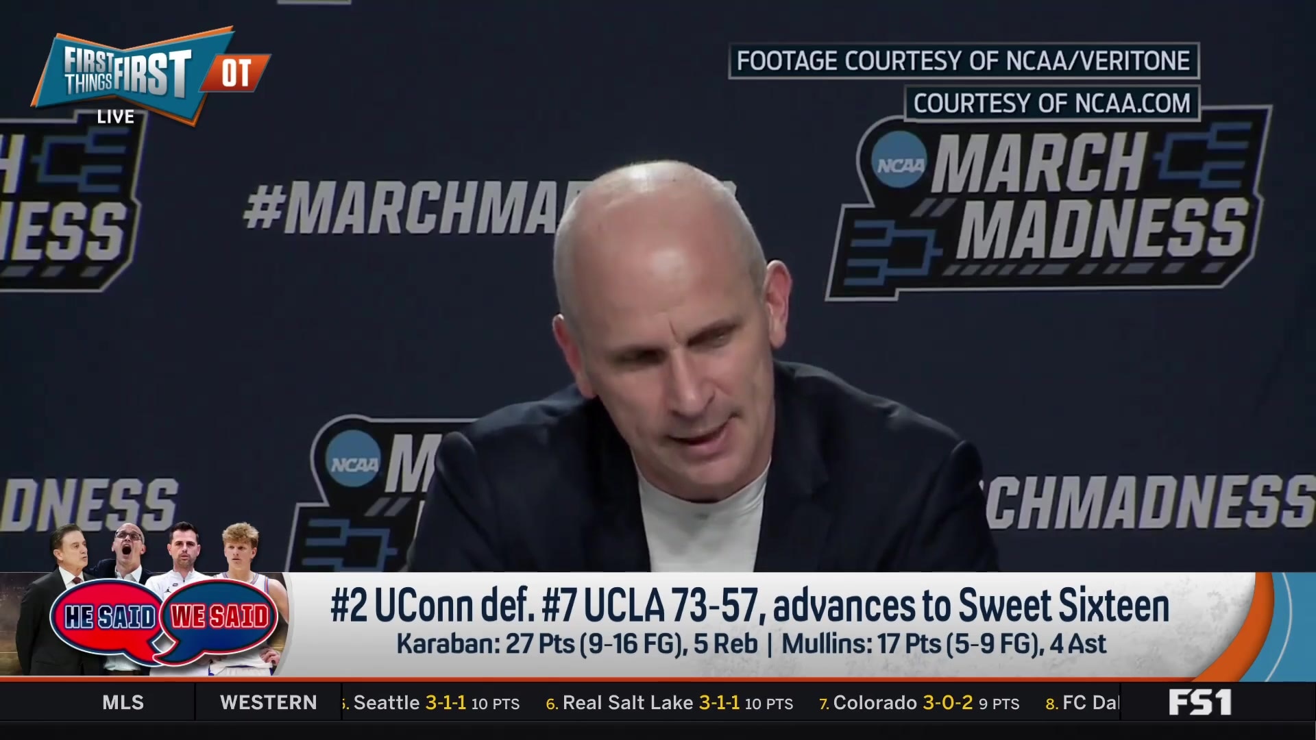 Dan Hurley hopes for a "blood bath" against St. John's in Elite 8