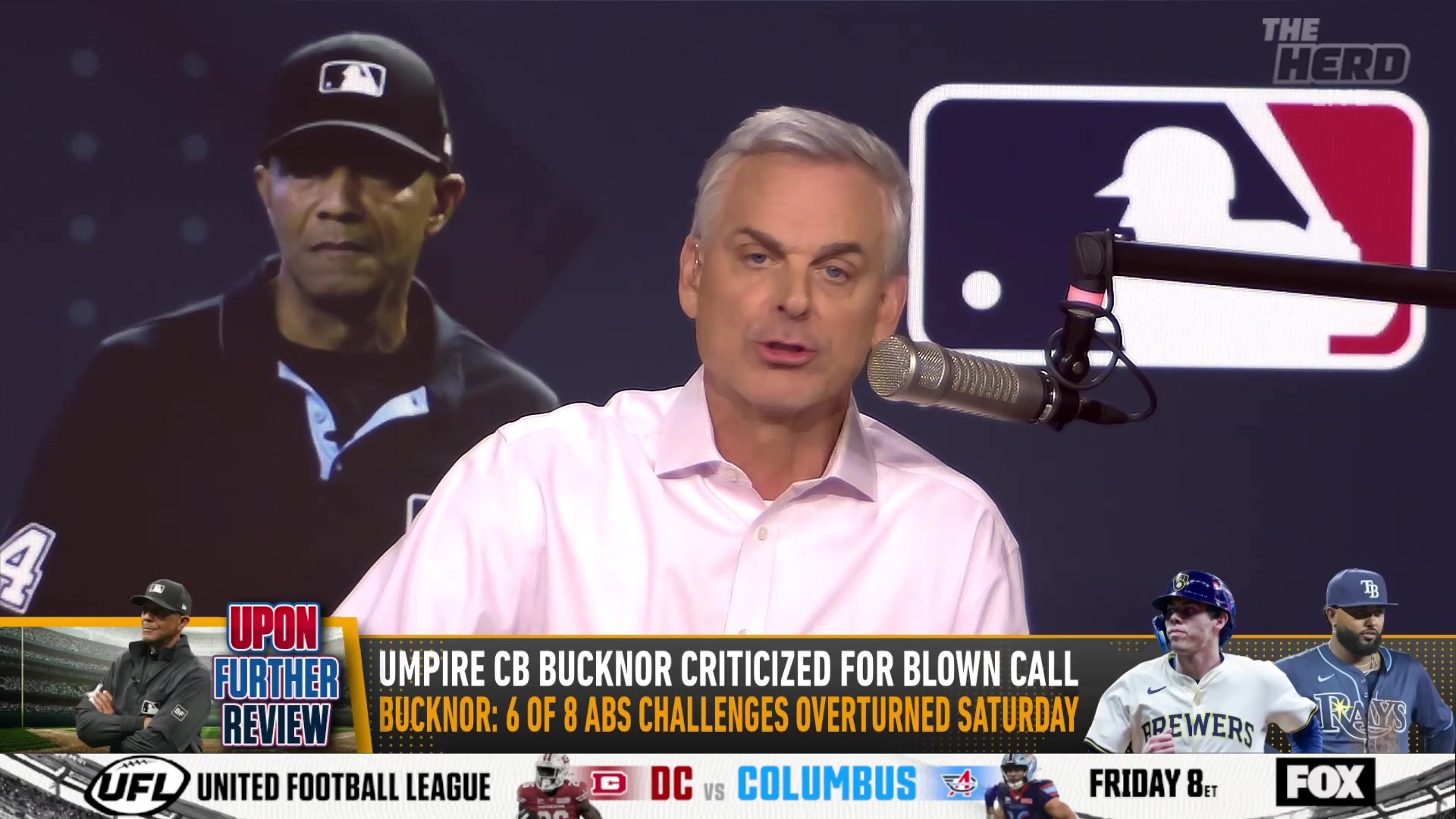 Colin Cowherd on how AI in baseball exposes umpire CB Bucknor's blown calls
