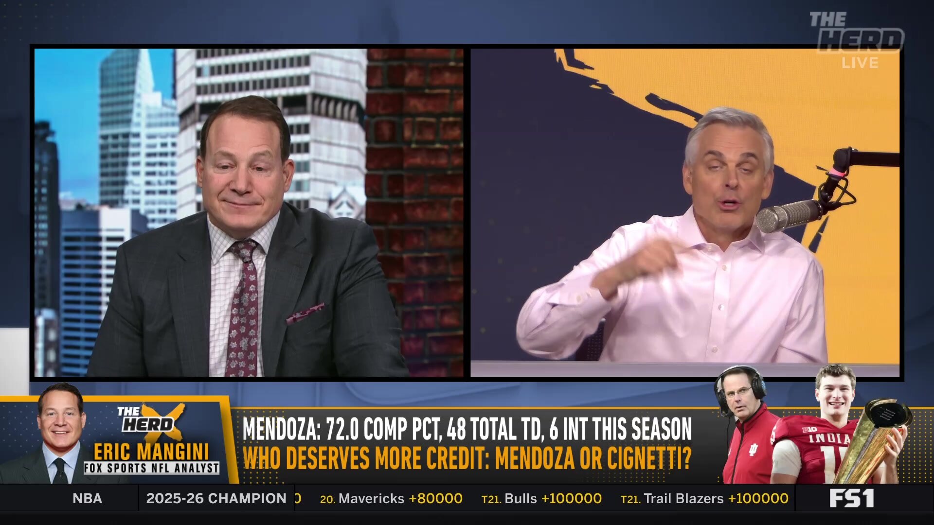 Eric Mangini assesses John Harbaugh's fit for the Giants' head coach role