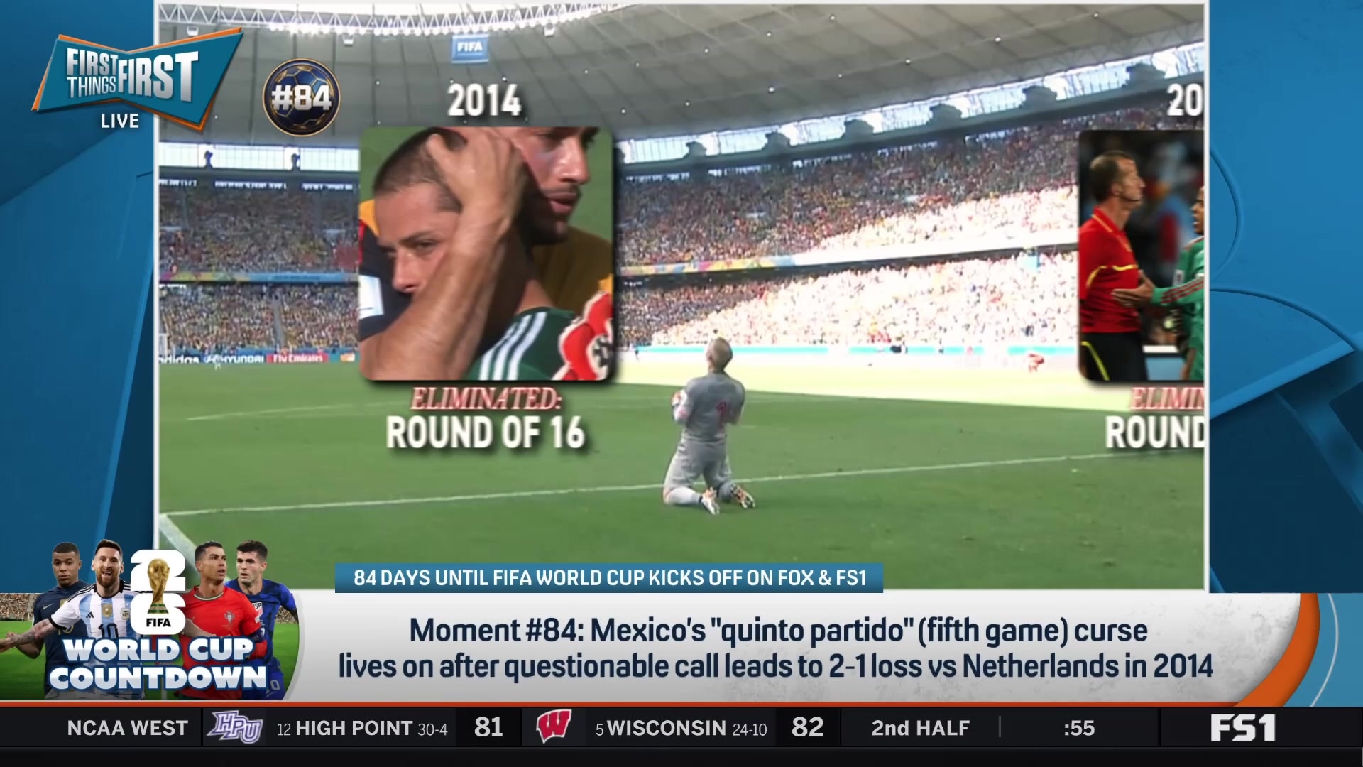 Mexico's "quinto partido" curse lives on after controversial 2014 World Cup loss