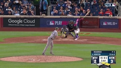 Mark Vientos rips a double, scoring two