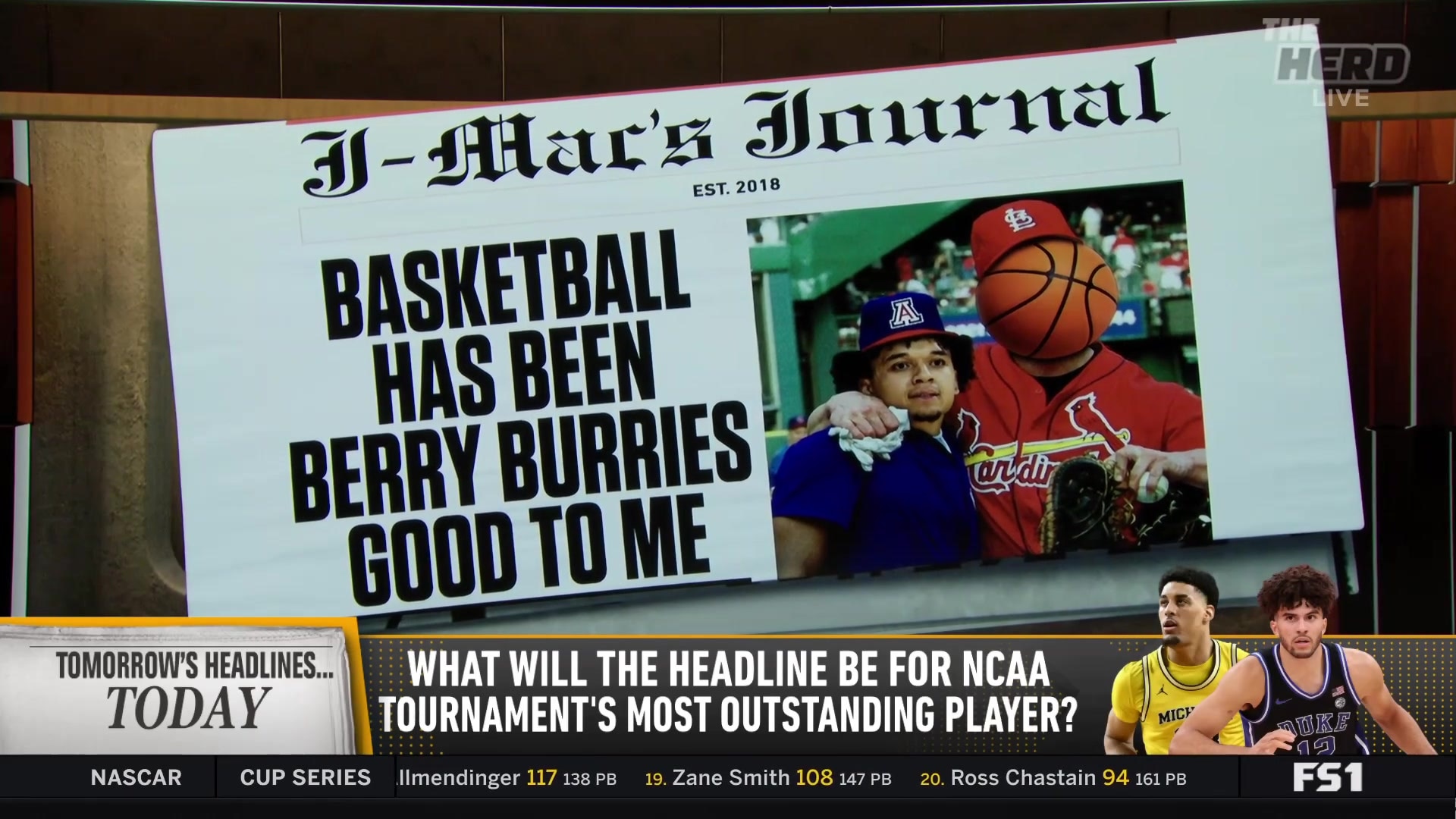 Jason McIntyre predicts Brayden Burries as NCAA Tournament's Most Outstanding Player