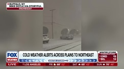 Thunder snow captured in Buffalo, New York