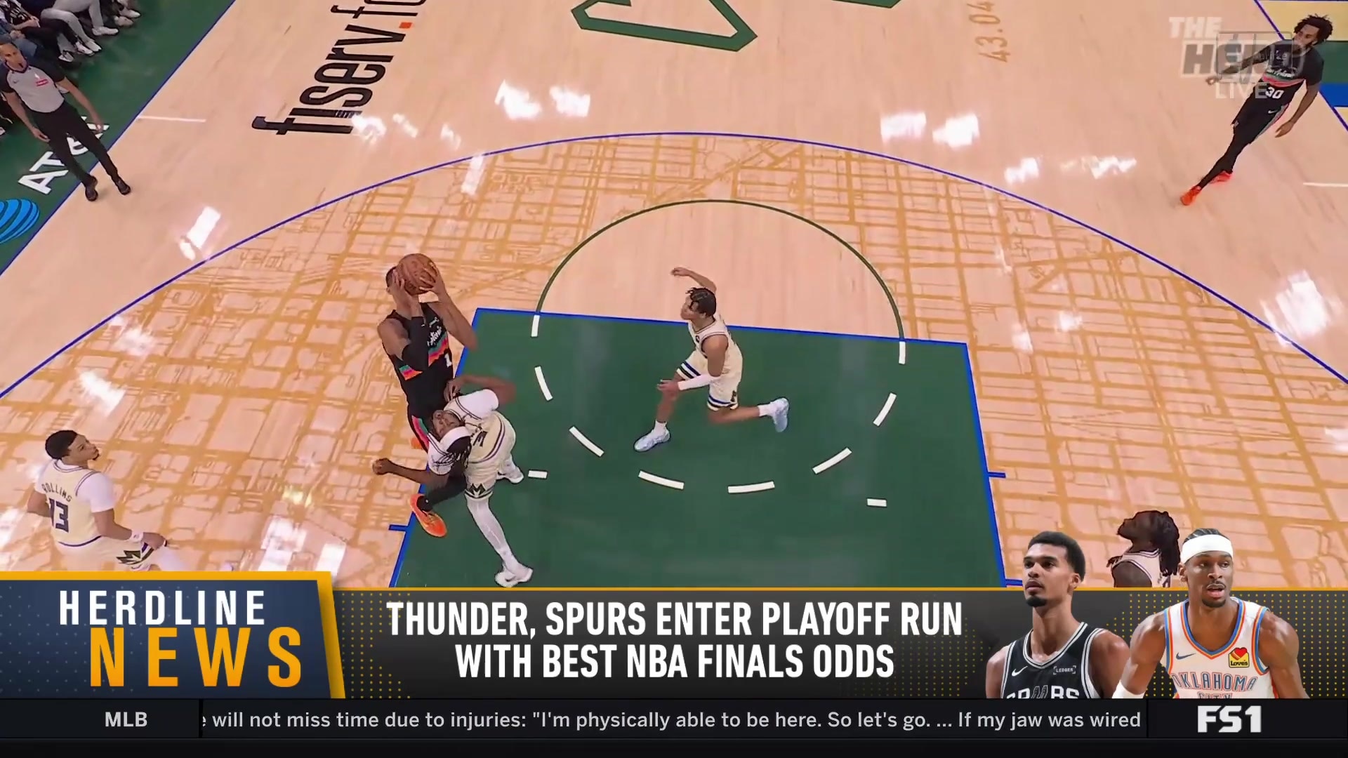 NBA Finals Odds: Thunder & Spurs lead the pack