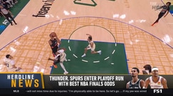 NBA Finals Odds: Thunder & Spurs lead the pack