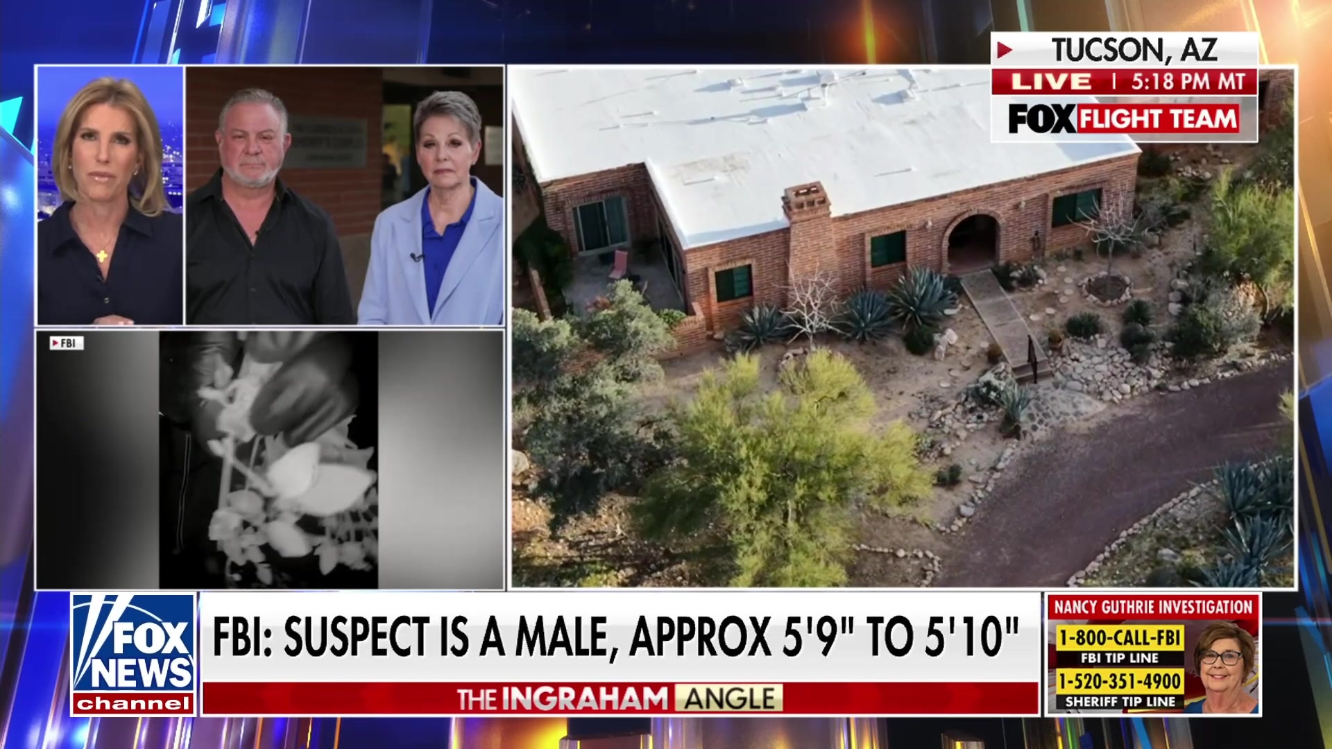 Potential tattoo on suspect's wrist could be critical evidence in Nancy Guthrie case