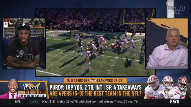 Robert Griffin III explains why Brock Purdy and the 49ers are so dominant