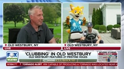 Bob Van Dillen and Ian Oliver kick off Fox Weather Clubhouse in Old Westbury