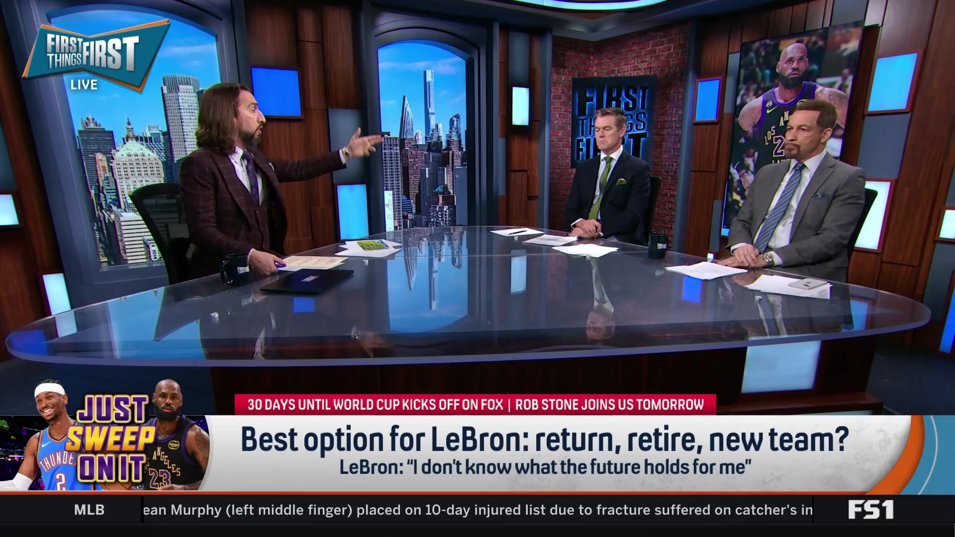 Nick Wright: Four compelling options for LeBron James's future
