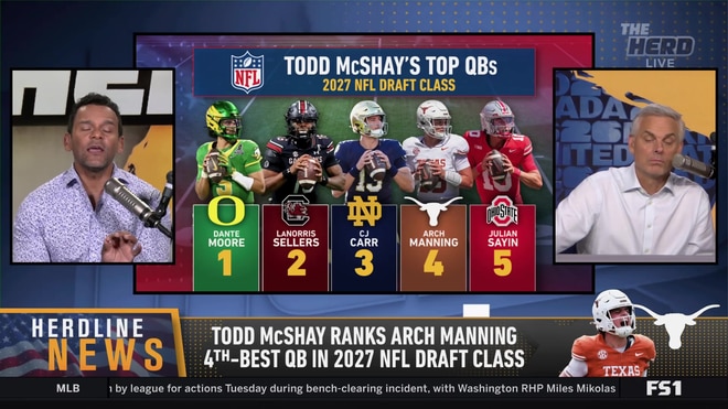 Arch Manning Ranked 4th Best QB in 2027 NFL Draft