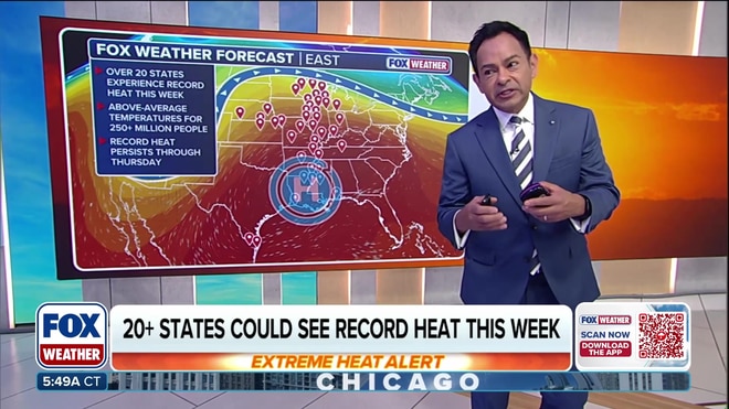 Craig Herrera tracks record fall heat baking millions of Americans