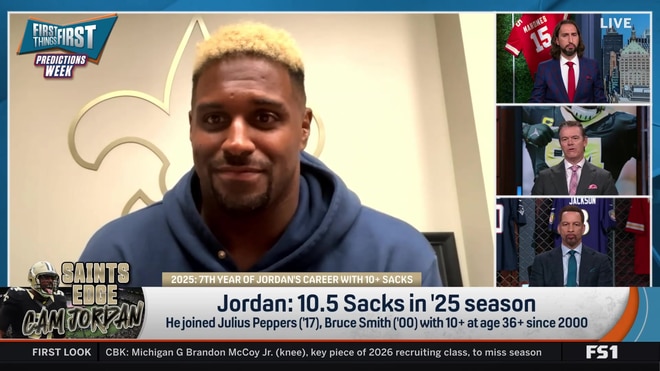Cam Jordan explains why sacks are overrated with a hilarious steakhouse analogy