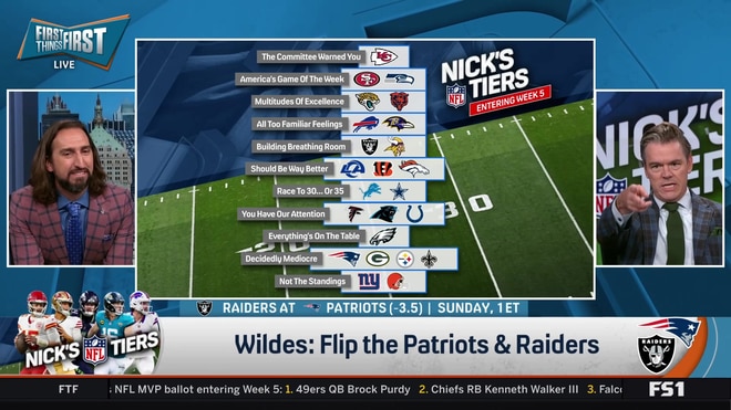 Kevin Wildes makes the case to flip the Patriots and Raiders