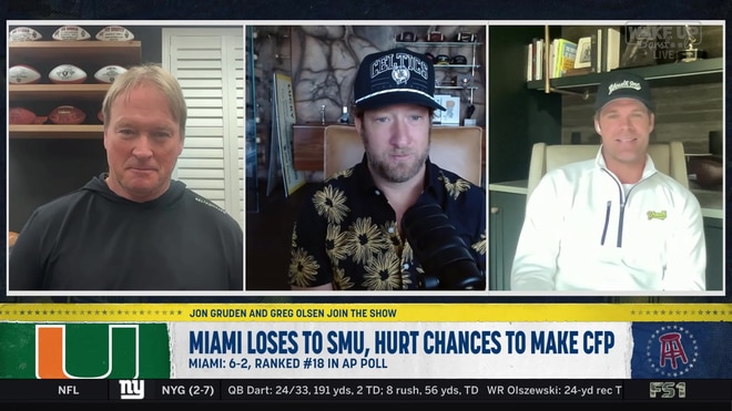 Greg Olsen on Miami Hurricanes' disappointing football season