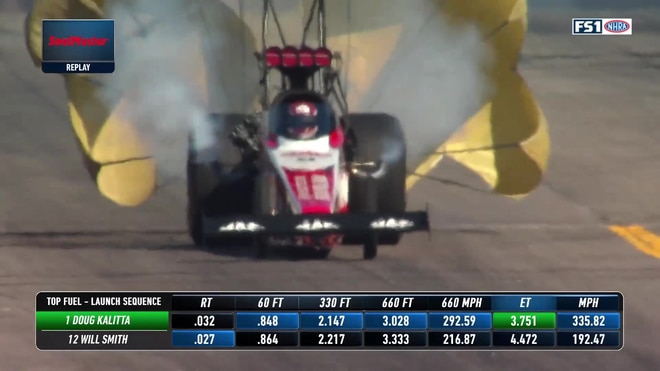 Doug Kalitta beats Will Smith to set up all-Kalitta NHRA final