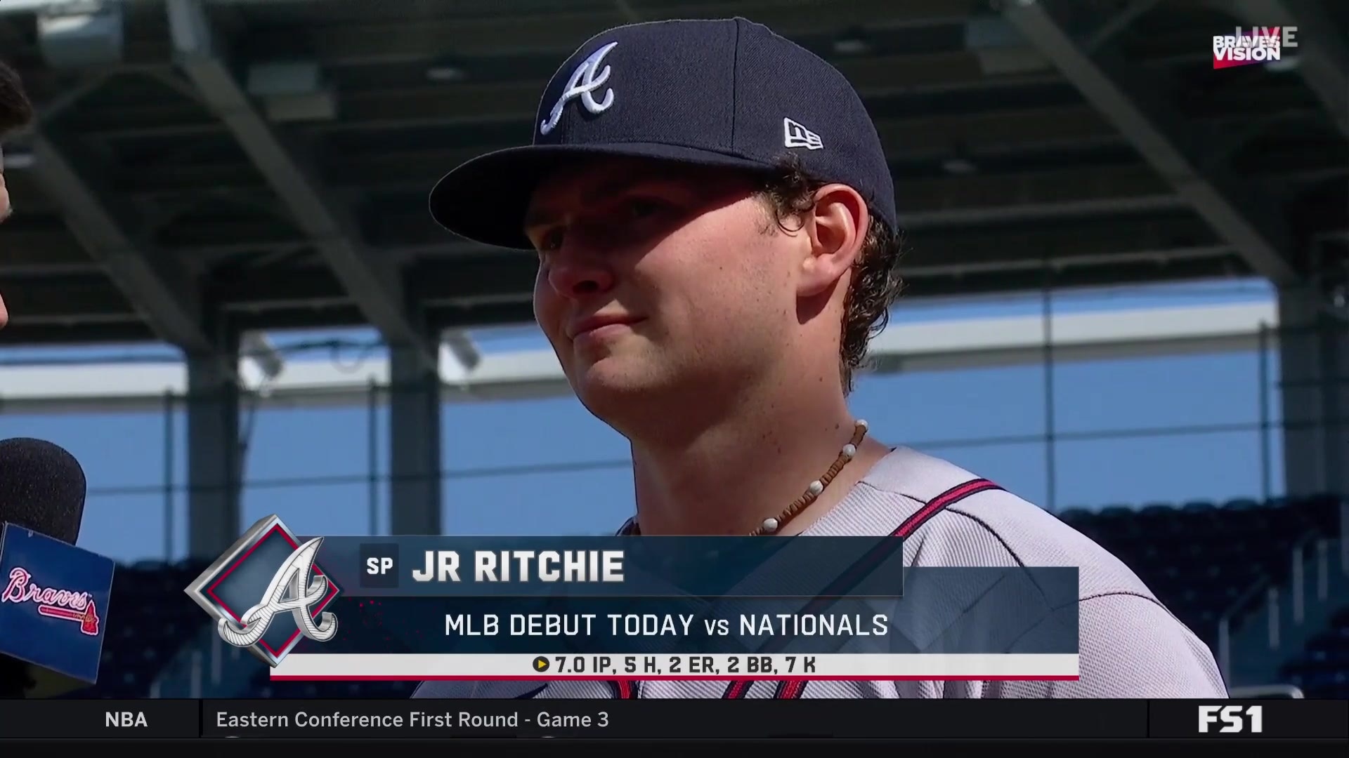 JR Ritchie's Dream MLB Debut: Seven Strong Innings
