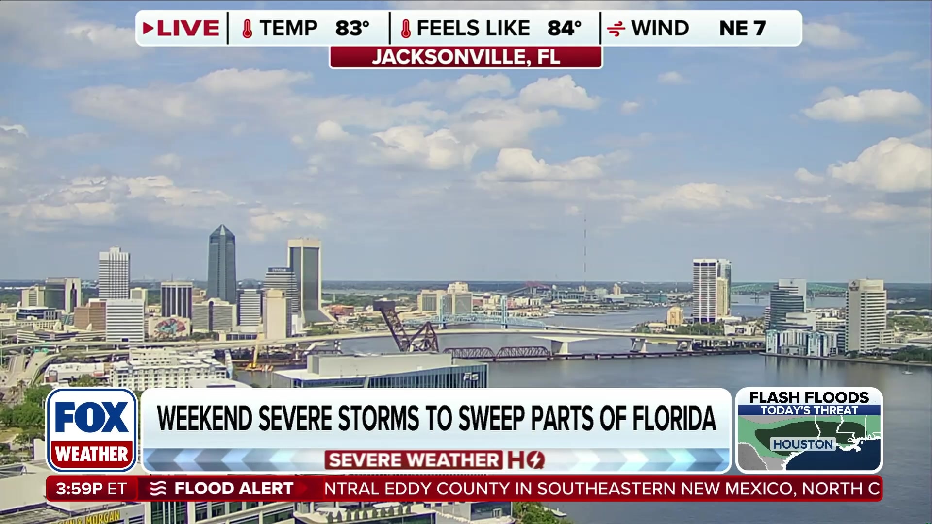 Gulf Coast braces for repeated rounds of storms and flash flooding
