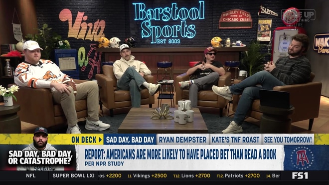 Are Americans placing more sports bets than reading books?