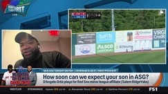 David Ortiz beams with pride discussing son D'Angelo Ortiz's baseball career