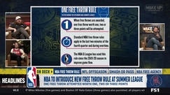 NBA experiments with one free throw rule to improve game flow