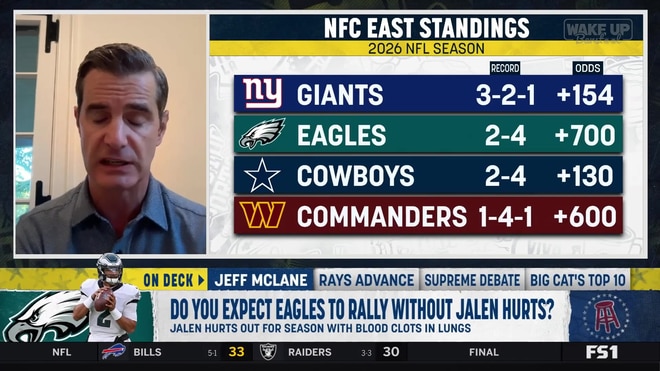 Can the Philadelphia Eagles salvage their season in a wide-open NFC East?