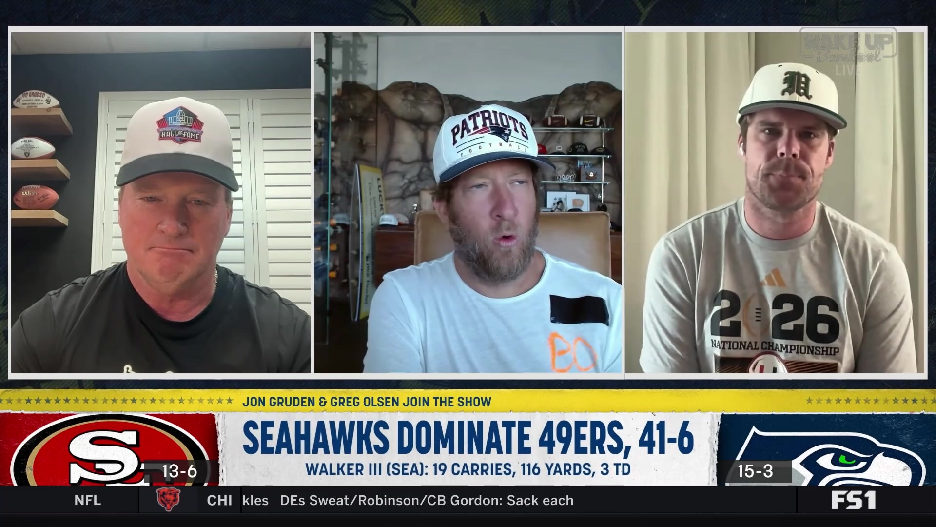 Jon Gruden discusses Sean Payton's challenge with Jarrett Stidham at quarterback