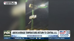 First snowflakes of the season fall in New York City Metro